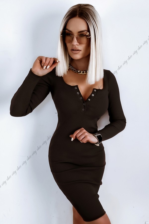 SUKIENKA MIDI 625 BLACK
