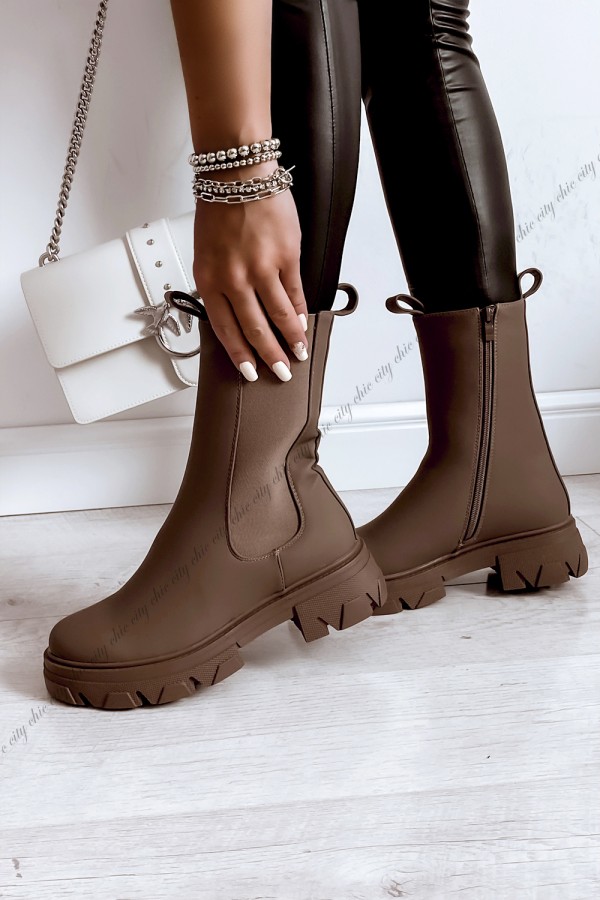 SHOES 7772A-85 KHAKI