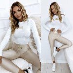 bluzka basic damska biała