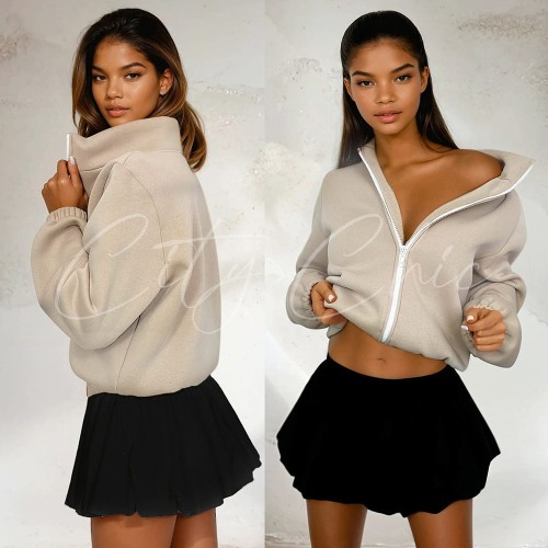 czarne spódnico spodenki