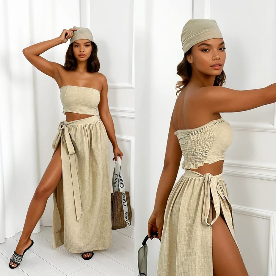 Set muślinowy Bonita latte