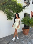Sukienka butter yellow