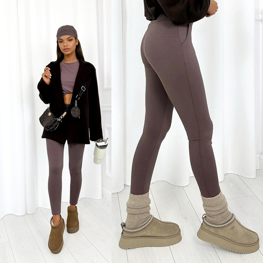 Legginsy Soft Flexy mocca
