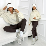 Bluza Teddy Zip
