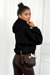 Bluza oversize z kapturem czarna
