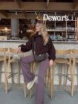 bluza teddy brazowa