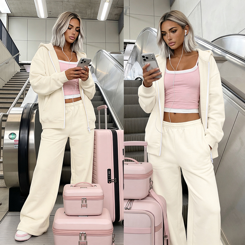 Komplet dresowy Clarks kokos