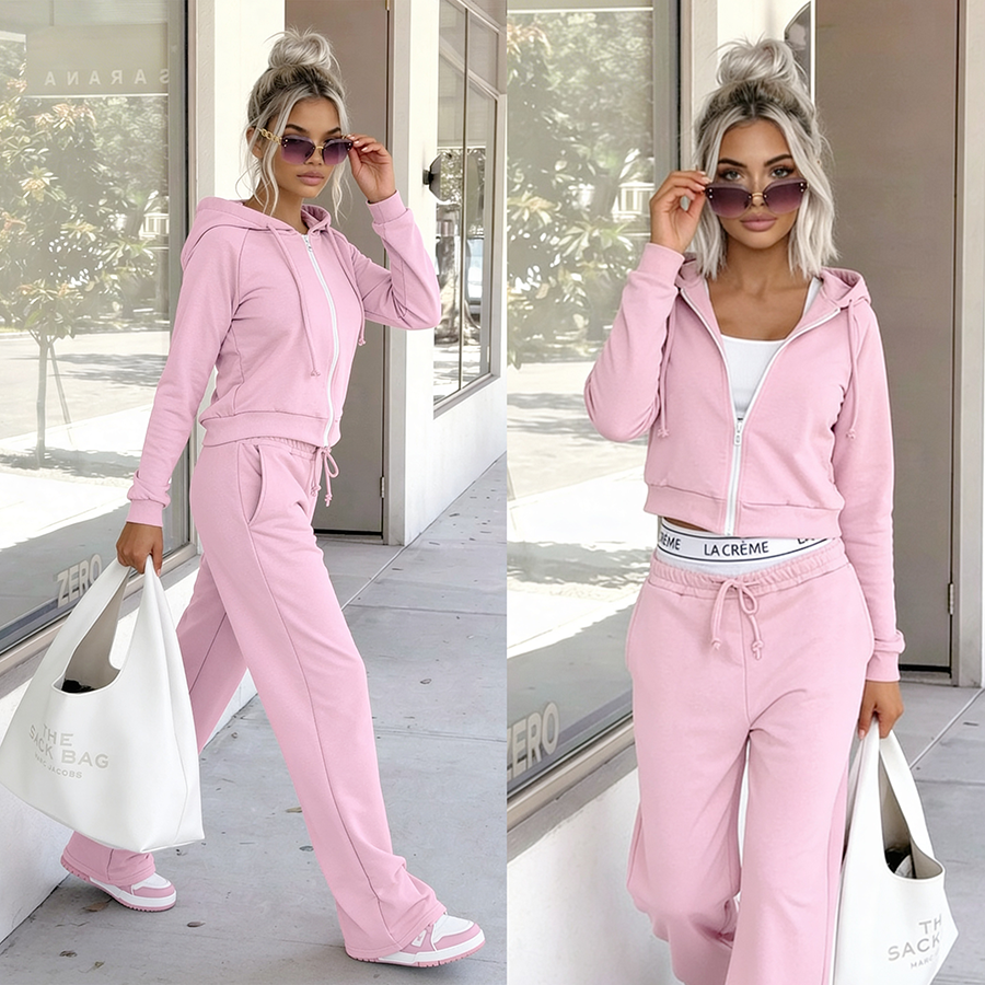 Komplet dresowy Afterwork puder