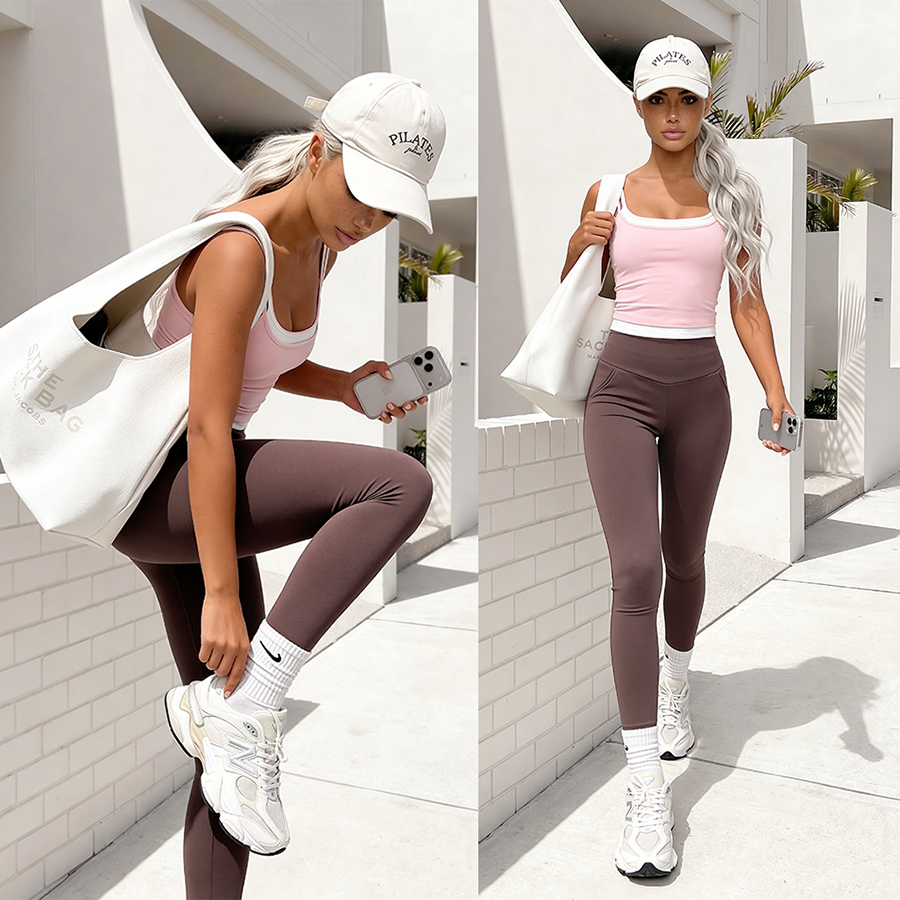 Legginsy Soft Flexy mocca