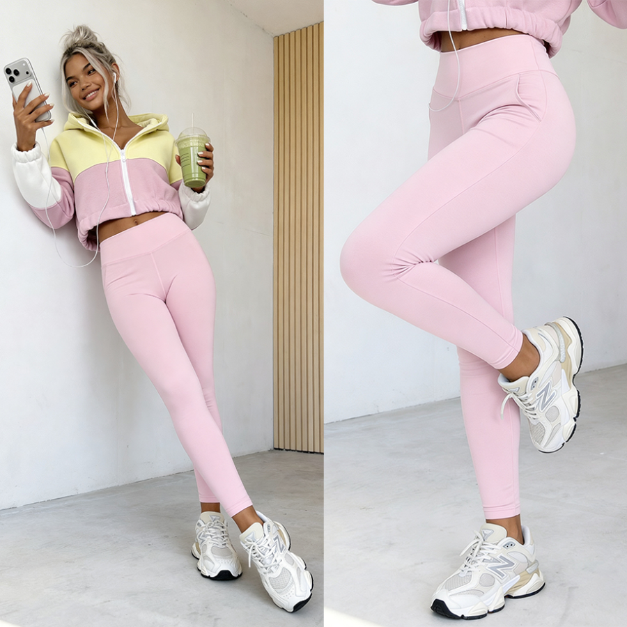 Legginsy Soft Flexy puder